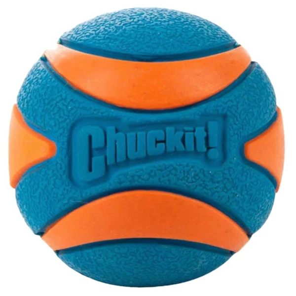 Chuckit! Chuckit Ultra Squeaker Ball Hondenspeelgoed Ø7.6 Cm Blauw Oranje 1 Chuckit! Chuckit Ultra Squeaker Ball Hondenspeelgoed Ø7.6 Cm Blauw Oranje