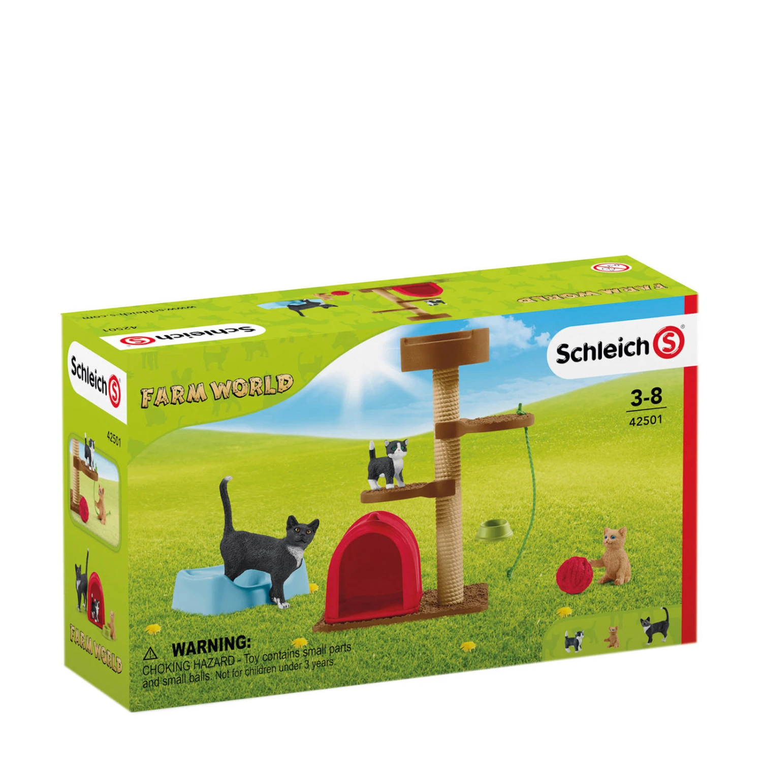 Schleich Boerderij Speeltijd Voor Schattige Katten 42501 1 Schleich Boerderij Speeltijd Voor Schattige Katten 42501