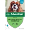 Advantage 100 Anti Vlooien En Teken Druppels Hond 4 10 Kg 4 Pipetten 1, 0 Ml