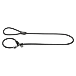 Hunter Retrieverlijn Met Stop Freestyle 170x0.8 Cm Hondenriem Zwart
