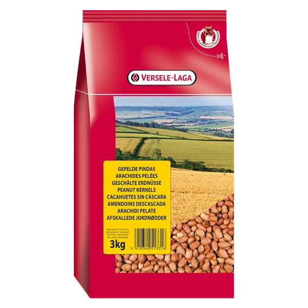 VERSELE-LAGA Versele Laga Gepelde Pindas Vogelvoer 3 Kg Superior 1 VERSELE-LAGA Versele Laga Gepelde Pindas Vogelvoer 3 Kg Superior