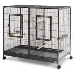Savic Kleine Dierenkooi Tasmania 120 Dierenverblijf 120x65x107 Cm Zwart
