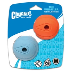 Chuckit! Chuckit Whistler Balls Hondenspeelgoed Ø6 Cm Blauw Oranje