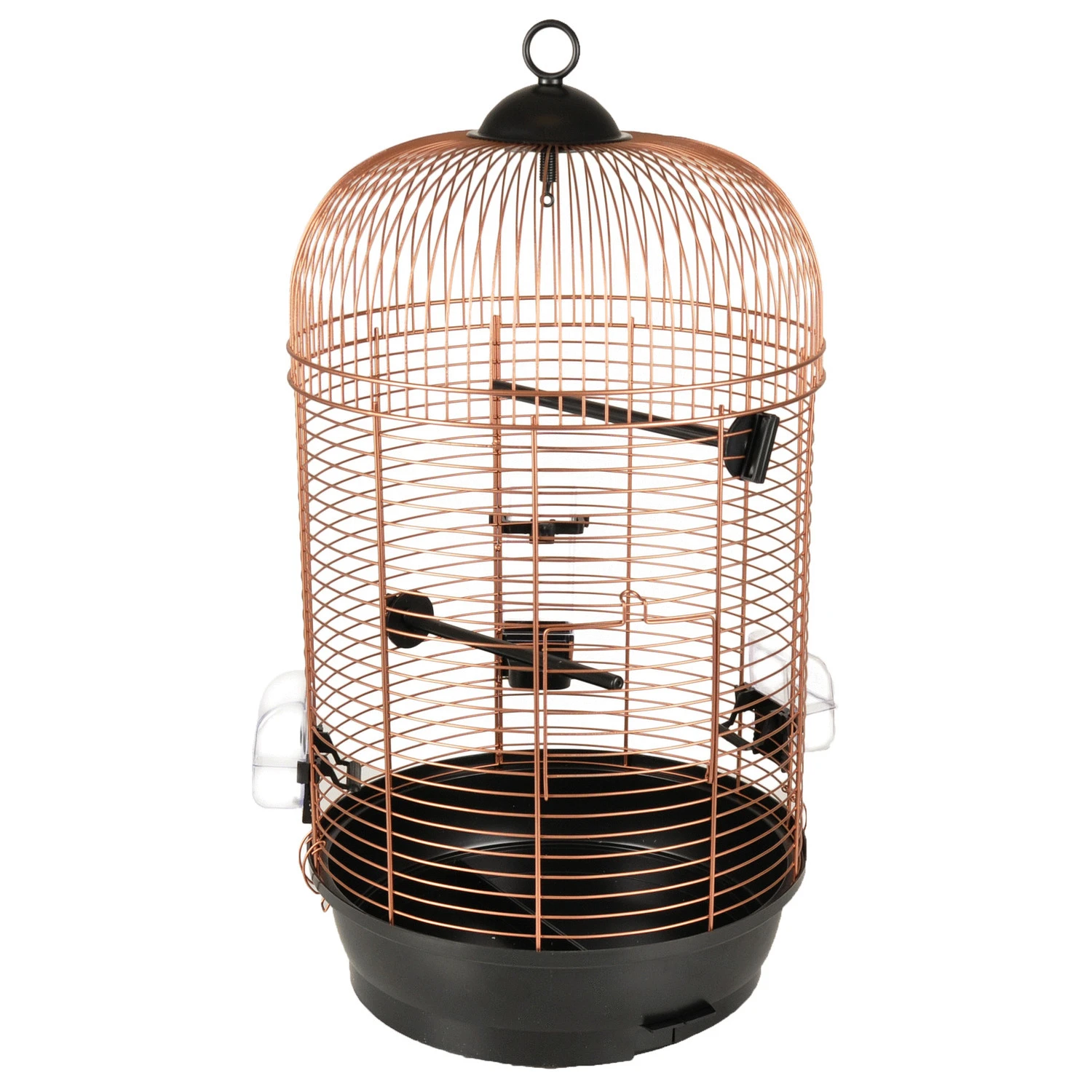 Flamingo Vogelkooi Sanna Vogelverblijven 40x34x64.5 Cm Zwart 1 Flamingo Vogelkooi Sanna Vogelverblijven 40x34x64.5 Cm Zwart