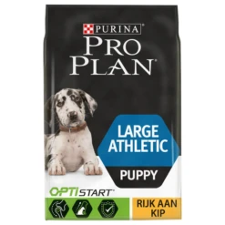 Pro Plan PURINA Large Athletic Puppy Healthy Start Kip & Rijst Hondenvoer Dubbelpak 2 X 3 Kg