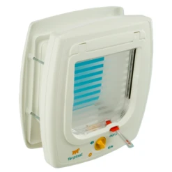 Ferplast Kattenluik Swing 7 SET Magnetisch 4 Standen Wit 72104011