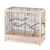 Ferplast Vogelkooi Giulietta 5 Vogelverblijven 69x34.5x58 Cm White Wash Hout