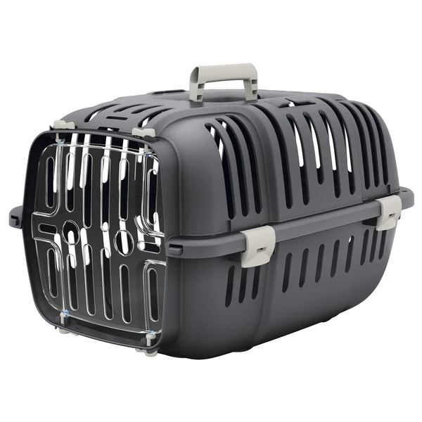 Ferplast Vervoersbox Jet 10 Kattenvervoersbox 47x32x29 Cm Grijs 1 Ferplast Vervoersbox Jet 10 Kattenvervoersbox 47x32x29 Cm Grijs