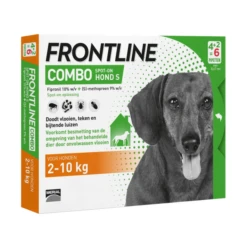 Frontline Combo S: Van 2 Tot 10 Kg Anti Vlooienmiddel En Tekenmiddel Hond 3 Pipetten