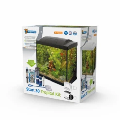 SuperFish Aquarium Start 30 Tropical Kit Retro Led 25 L Aquaria Zwart