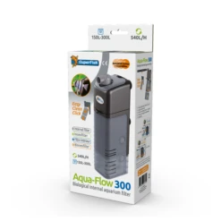 SuperFish Aquaflow 300 Dual Action Filter Binnenfilters 7x12.5x29 Cm Zwart 250 540 L/h