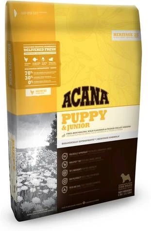 Acana Heritage Puppy & Junior Kip&Kalkoen Hondenvoer 11.4 Kg 2 Acana Heritage Puppy & Junior Kip&Kalkoen Hondenvoer 11.4 Kg - Afbeelding 2