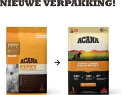 Acana Heritage Puppy Large Breed Hondenvoer Kip Kalkoen 17 Kg -Dierenwinkel Met Korting acana heritage puppy large breed 17kg 17kg 20361