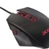 Acer Nitro(NMW120)Optische Bekabeling Muis Zwart/Rood
