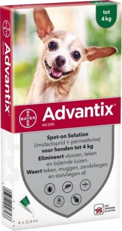 Advantix 10% Korting! ®, Spot On Solution Voor Honden Voor Honden 10 Kg 25 Kg (6 Pipetten ) -Dierenwinkel Met Korting advantix spot on solution 40200 pipet 103267