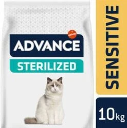 Affinity Advance Sensitive Kattenvoer + Gratis Kattenbed! Sterilized Sensitive Salmon(10kg ) -Dierenwinkel Met Korting affinity advance sterilized salmon sensitive kat 10 kg 27691