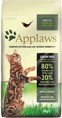 Applaws Gemengd Probeerpakket Droog & Natvoer In Voordeelset 2 Kg Adult Kip Met Lam + 6 X 156 G Kippenborst & Kaas 5 Applaws Gemengd Probeerpakket Droog & Natvoer In Voordeelset 2 Kg Adult Kip Met Lam + 6 X 156 G Kippenborst & Kaas - Afbeelding 5