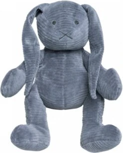Baby's Only Baby's Only Knuffel Konijn Zeis Vintage Blauw, 25 Cm