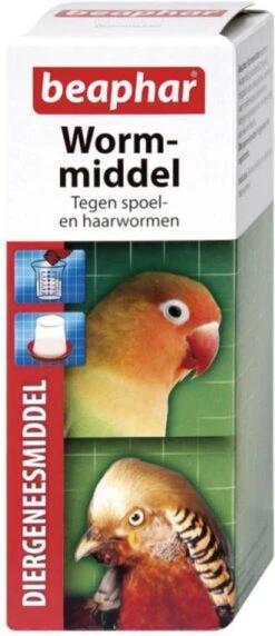 Beaphar Wormmiddel Vogel/Knaag Vogelapotheek 100 Ml 30 Ml Per Liter Water -Dierenwinkel Met Korting beaphar wormmiddel voor vogelsknagers 100 ml 30207