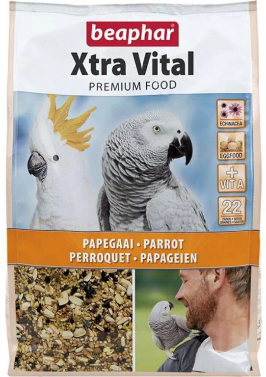 Beaphar Xtra Vital Papegaaienvoer 2 X 2, 5 Kg 5 Beaphar Xtra Vital Papegaaienvoer 2 X 2, 5 Kg - Afbeelding 5