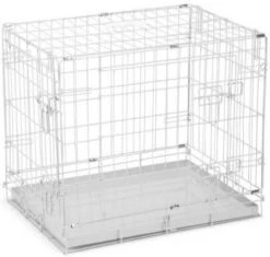 Beeztees Bench 2 Deurs Lichtgrijs Hondenbench 62X44X49 Cm -Dierenwinkel Met Korting beeztees bench 2 deurs grijs 62 x 44 x 49 cm 45903