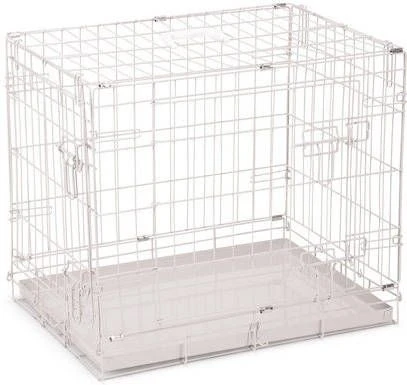 Beeztees Bench 2 Deurs Lichtgrijs Hondenbench 78X55X61 Cm 5 Beeztees Bench 2 Deurs Lichtgrijs Hondenbench 78X55X61 Cm - Afbeelding 5