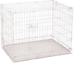 Beeztees Bench 2 Deurs Lichtgrijs Hondenbench 78X55X61 Cm