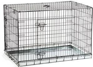 Beeztees Hondenbench 2 Deurs Inklapbaar Zwart 109 X 69 X 75 Cm 2 Beeztees Hondenbench 2 Deurs Inklapbaar Zwart 109 X 69 X 75 Cm - Afbeelding 2