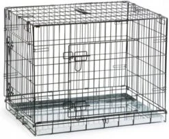 Beeztees Hondenbench 2 Deurs Inklapbaar Zwart 78 X 55 X 61 Cm