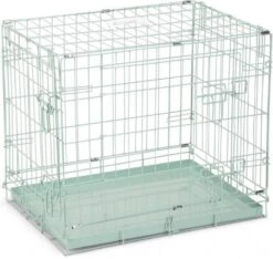 Beeztees Bench 2 Deurs Groen Hondenbench 62X44X49 Cm -Dierenwinkel Met Korting beeztees hondenbench 62x44x49 cm groen 211083