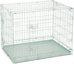 Beeztees Bench 2 Deurs Groen Hondenbench 78X55X61 Cm -Dierenwinkel Met Korting beeztees hondenbench 78x55x61 cm groen 226676