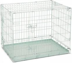 Beeztees Bench 2 Deurs Groen Hondenbench 78X55X61 Cm -Dierenwinkel Met Korting beeztees hondenbench 78x55x61 cm groen 575646