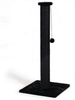 Beeztees Kattenkrabpaal Serpa 40x40x90 Cm Zwart 408837