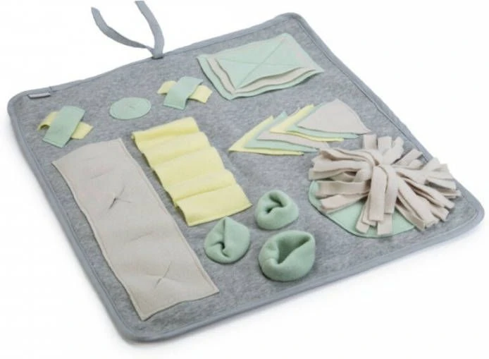 Beeztees Puppy Snuffelmat Doeka Hondenspeelgoed 50 X 45 X 2 Cm Multi Color 3 Beeztees Puppy Snuffelmat Doeka Hondenspeelgoed 50 X 45 X 2 Cm Multi Color - Afbeelding 3