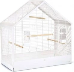 Beeztees Yara Vogelkooi Metaal Wit 71x35x70 Cm -Dierenwinkel Met Korting beeztees vogelkooi yara 71x35x70 cm metaal wit 272084