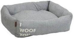 Beeztees I Woof You Hondenmand Small 55 X 50 X 20 Cm -Dierenwinkel Met Korting beeztees woof you hondenmand large 85 x 70 x 22 cm 12122