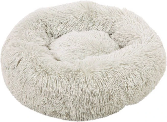 Beeztees Yali Pluche Hondenmand Lichtgrijs 60 Cm 3 Beeztees Yali Pluche Hondenmand Lichtgrijs 60 Cm - Afbeelding 3