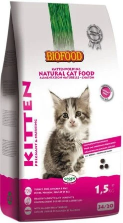 Biofood Ncf Kitten Pregnant&Nursing Kattenvoer Kalkoen Vis Kip 1.5 Kg -Dierenwinkel Met Korting biofood kittenvoer 1 5 kg 25868