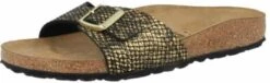 Birkenstock Slippers Madrid Shiny Python Met Voorgevormd Voetbed, Schoenwijdte Smal -Dierenwinkel Met Korting birkenstock muiltje 6441565