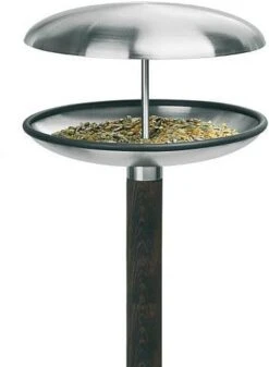 Blomus Fuera Vogelhuis En Waterbak 25 Cm -Dierenwinkel Met Korting blomus fuera vogel voederbak waterbak 188198