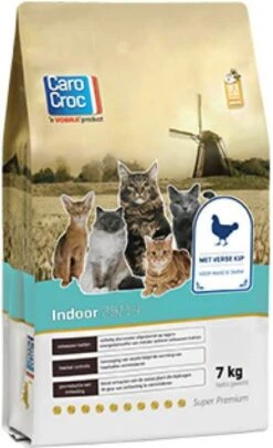 CaroCroc Indoor 29/14 Kattenvoer 2 Kg 12 CaroCroc Indoor 29/14 Kattenvoer 2 Kg -Dierenwinkel Met Korting carocroc indoor 2914 kattenvoer 7 kg 22156