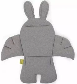 Childwood Kinderstoelkussen Universeel Konijnvormig Grijs CCRASCJG