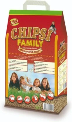 Chipsi Family Mais Hygië, Ne Korrels Dubbelpak 2 X 20 Liter -Dierenwinkel Met Korting chipsi family 20 liter 55987