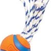 Chuckit! Chuckit Ultra Toss Oranje&Blauw&Wit Hondenspeelgoed