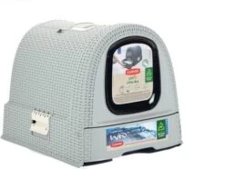 Curver Kattentoilet Met Lade Kattenbak Grijs