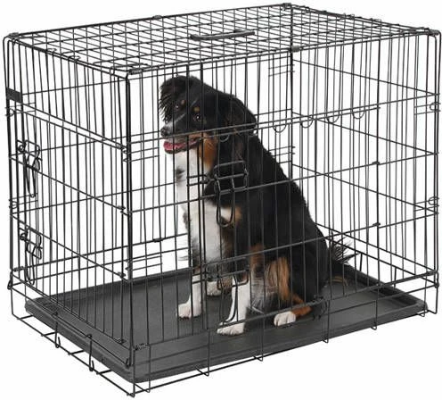 Homestyle Bench 2 Deurs Zwart Hondenbench 107x70x77.5 Cm 3 Homestyle Bench 2 Deurs Zwart Hondenbench 107x70x77.5 Cm - Afbeelding 3