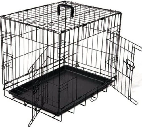 Homestyle Bench 2 Deurs Zwart Hondenbench 77.5x48.5x55.5 Cm 4 Homestyle Bench 2 Deurs Zwart Hondenbench 77.5x48.5x55.5 Cm - Afbeelding 4