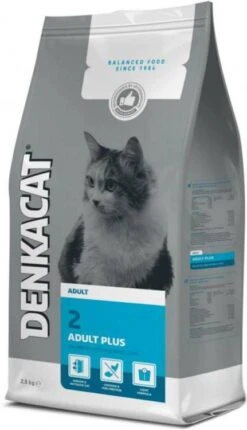 Denkacat Adult Plus Kattenvoer Kalkoen Vis 2.5 Kg -Dierenwinkel Met Korting denkacat adult plus 25 kg 65977