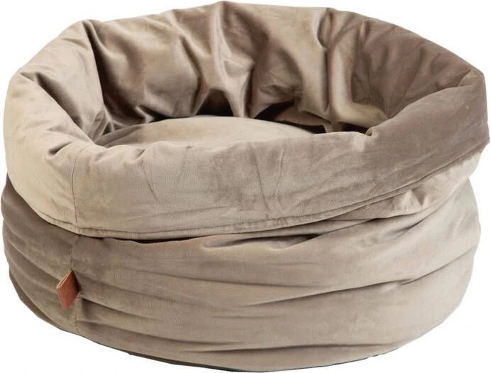 Designed By Lotte Fluco Kattenmand Fluweel Grijs 45x45x35 Cm 6 Designed By Lotte Fluco Kattenmand Fluweel Grijs 45x45x35 Cm - Afbeelding 6