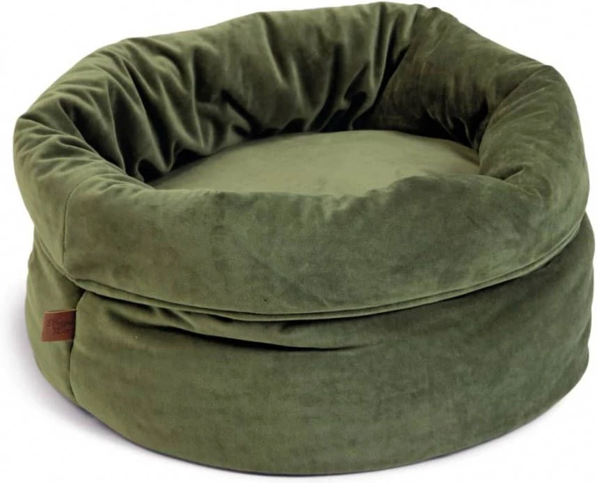 Designed By Lotte Fluco Kattenmand Fluweel Groen 45x45x35 Cm 5 Designed By Lotte Fluco Kattenmand Fluweel Groen 45x45x35 Cm - Afbeelding 5